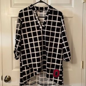 Gameday Ohio State University 3/4 Sleeve top